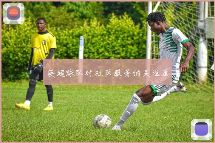 英超球队对社区服务的关注度