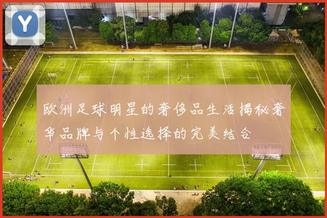 欧洲足球明星的奢侈品生活揭秘奢华品牌与个性选择的完美结合
