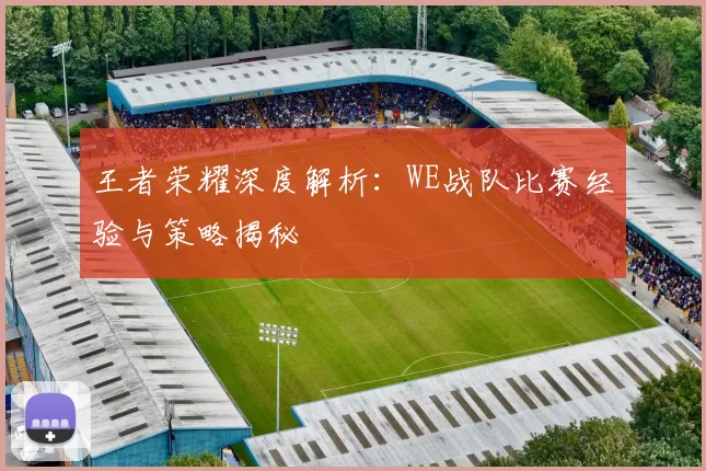 王者荣耀深度解析:WE战队比赛经验与策略揭秘