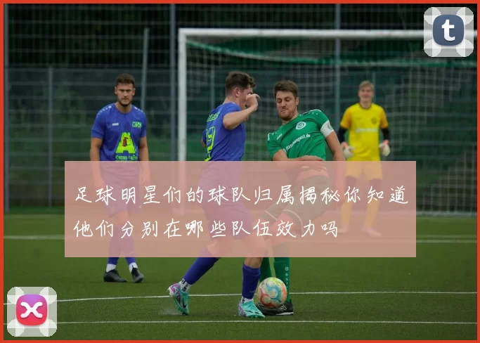 足球明星们的球队归属揭秘你知道他们分别在哪些队伍效力吗